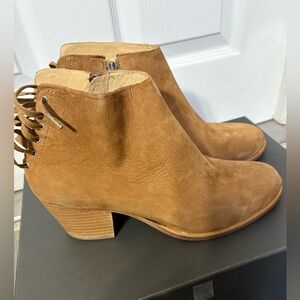 rag & bone Tan Suede Ankle Boots